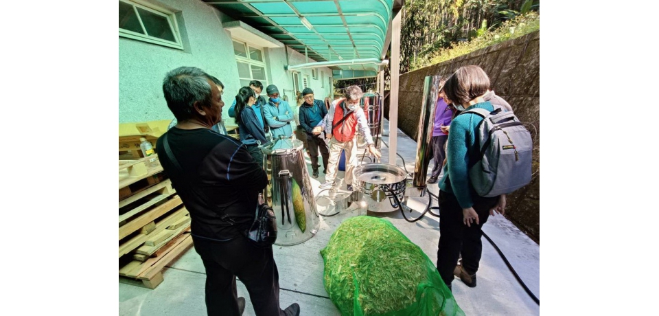 林務局將林業剩餘資材萃取精油  達成森林循環經濟目標(圖)