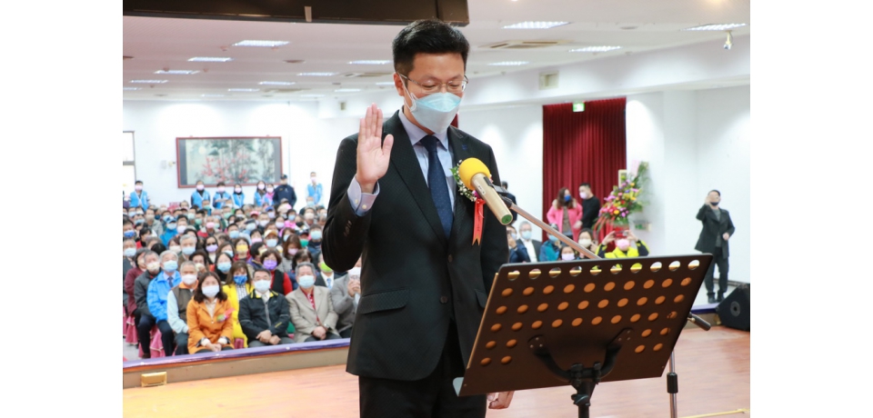 張嘉哲就任第十二屆南投市長(圖)