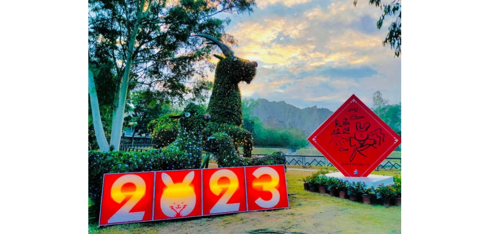 觀光局攜手素人插畫家 為風景區增添濃濃年味(圖)