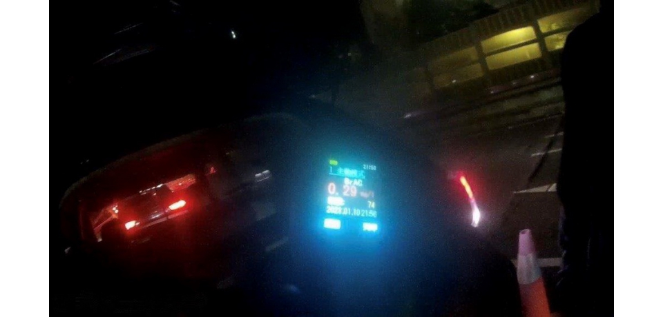 逃不過法眼 酒駕男與友換位遭保警識破 依法究辦(圖)