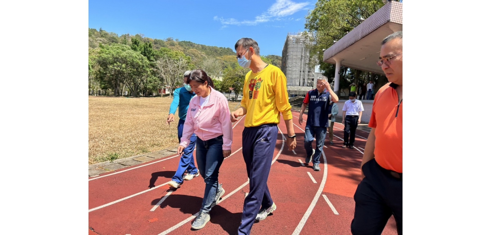 立委蔡培慧爭取政院全額補助前進鹿谷鄉校園會勘力求改善(圖)