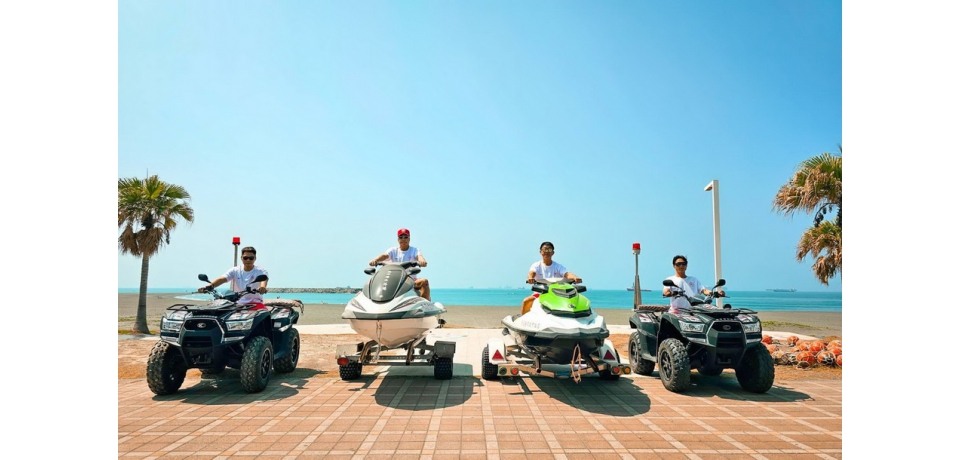 旗津迎春夏　4月起開放海水浴場(圖)