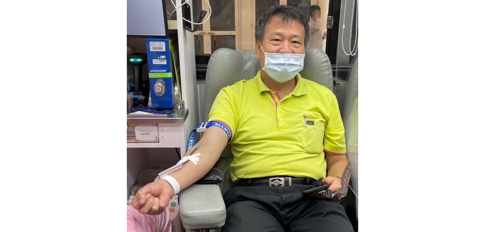 台灣中油煉製事業部員眷獻愛心  挽袖捐血 解血荒(圖)
