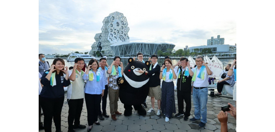 高雄海洋派對啟動結合愛河灣水樂園開幕  陳其邁：讓高雄成為海洋首都與世界連結(圖)