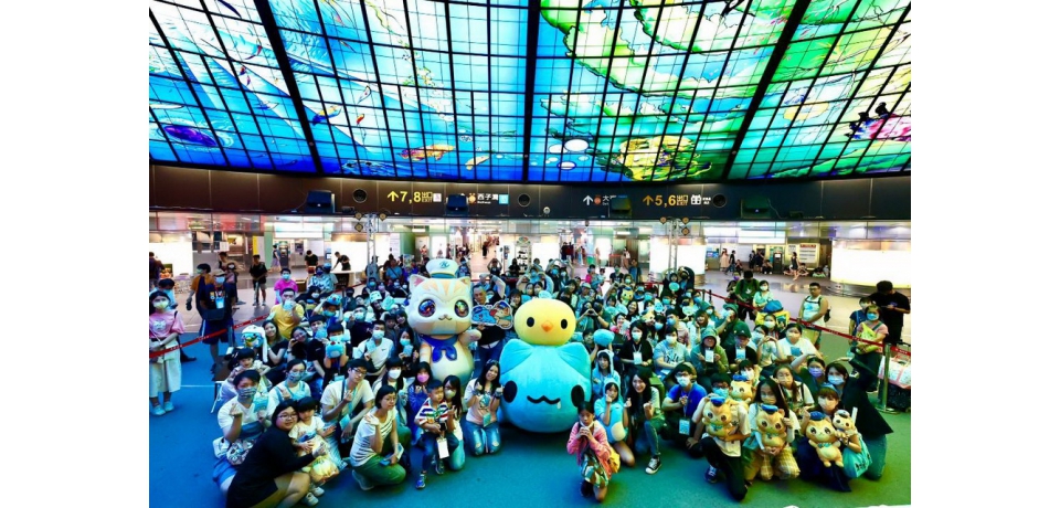 高雄捷運「蜜柑站長」攜手「貓貓蟲咖波」 邀你揪咖來高雄(圖)