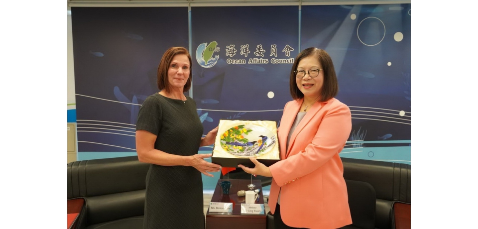 美國史丹福大學胡佛研究所拜會海委會管碧玲主委  盼持續深化台美海  洋事務合作(圖)