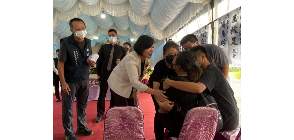 斗南815火災意外家屬 張麗善:感謝夜市慈愛會與社會善行(圖)