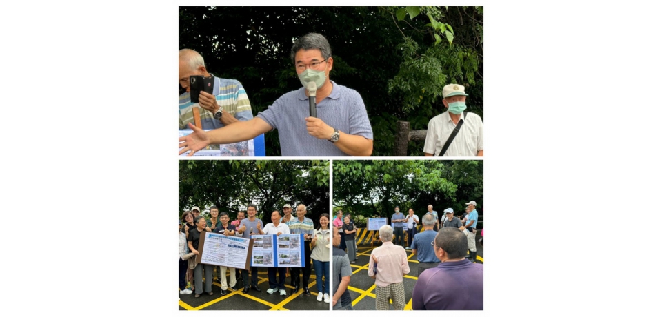 讓孩子上下學更安心 劉建國再爭取通學步道(圖)