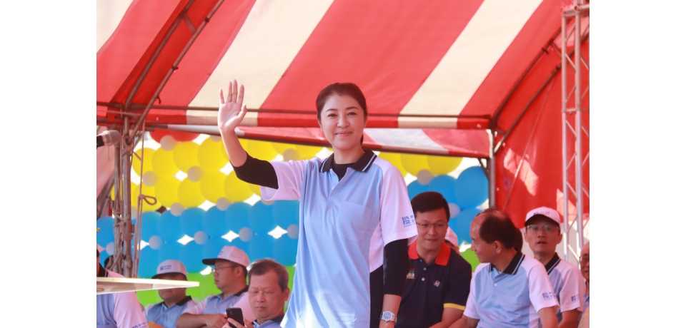 南投縣全縣運動會開幕及米食農特產饗宴熱鬧滾滾 許淑華表揚績優選手教練及志工(圖)