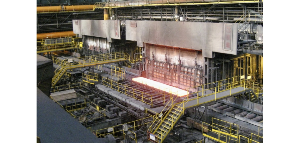 中鋼第一熱軋工場導入智能溫控系統 加熱爐增添「溫」故知新能力(圖)