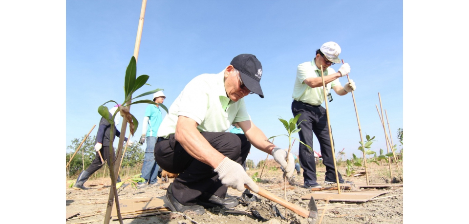 金屬中心公益植樹活動 共創美好新森活(圖)
