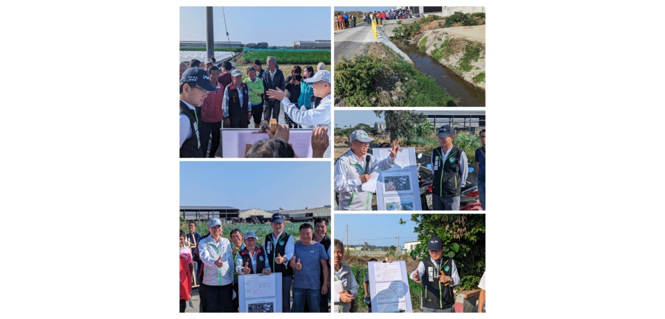 劉建國爭取崙背、莿桐圳溝修繕經費2千5百萬(圖)