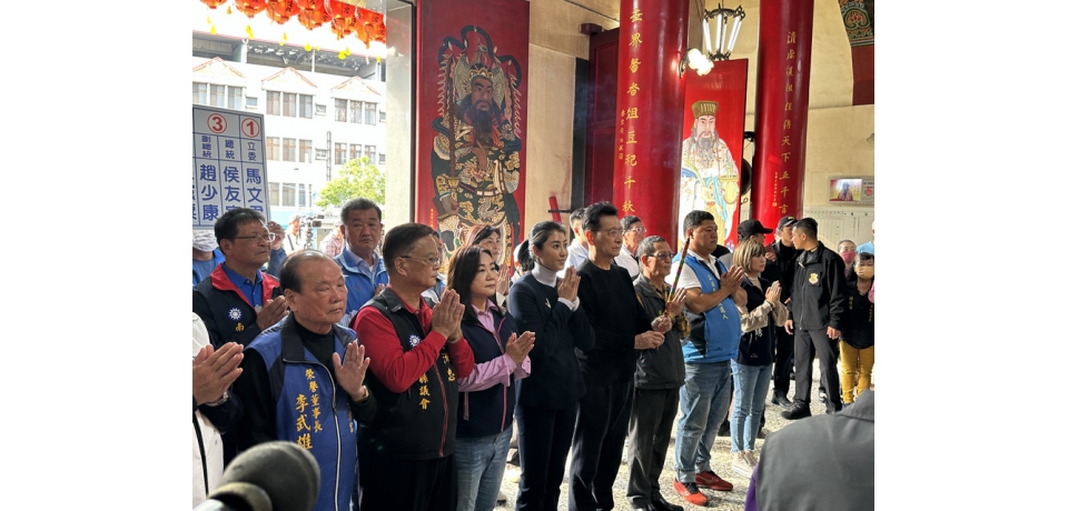 趙少康南投輔選爭取總統支持侯康　立委支持馬文君游顥(圖)