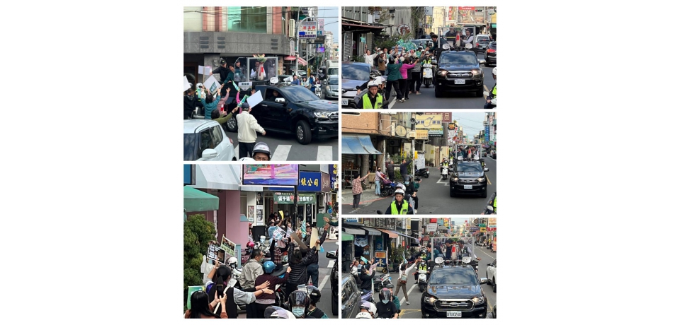 賴清德陪同劉建國斗六車掃  突遇國家級警報大響(圖)