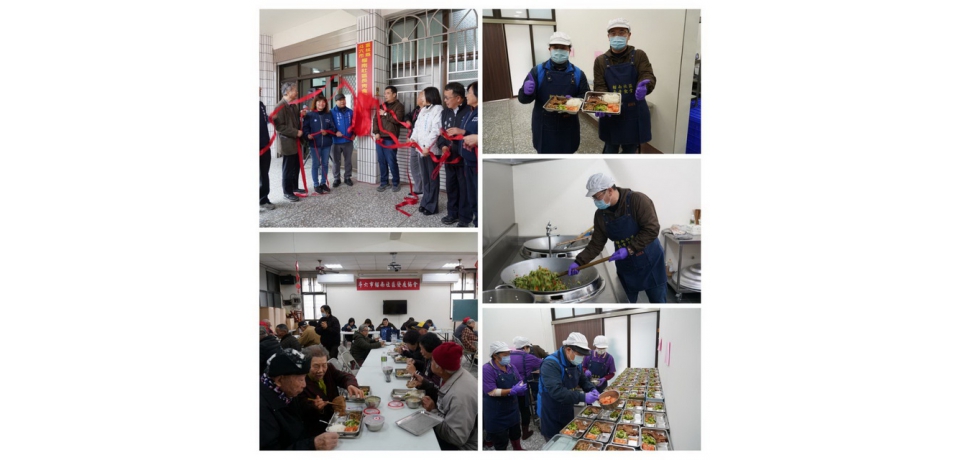 斗六市公所辦理榴南社區長青食堂揭牌(圖)