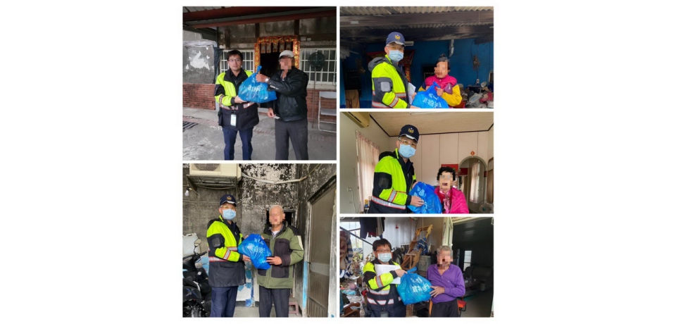 雲林警啟動「低溫關懷弱勢族群，雙Ｂ-防飢、防寒計畫(圖)