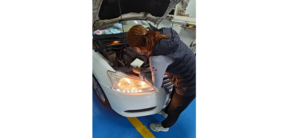 嶄露頭角」 女力汽車檢驗員 破除職業性別刻板印象(圖)
