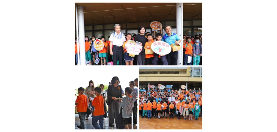 保長國小師生參訪縣府 雲林縣長張麗善親自贈送兒童節禮物(圖)