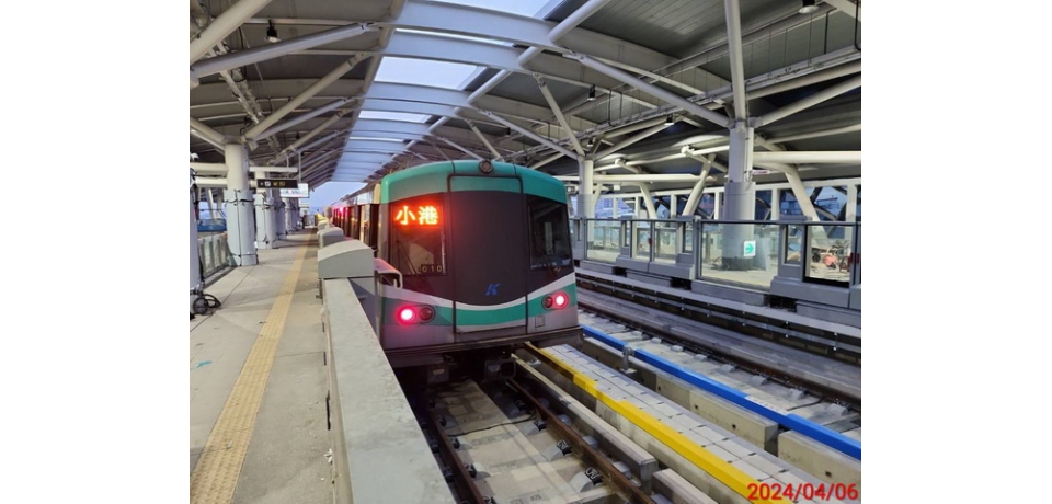 高雄捷運岡山路竹延伸線RK1試運轉開跑(圖)