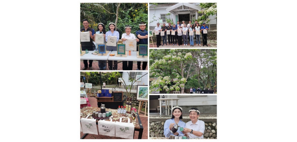 雲林客家桐花祭－「雲林古坑-桐聚、心花開」四月雪再現荷苞山(圖)