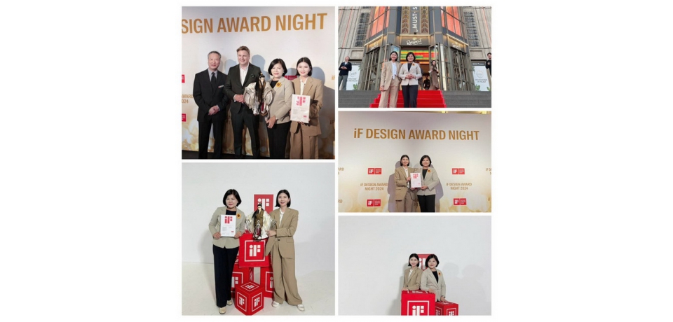 接軌國際　雲林縣長張麗善率陳璧君與男神史豔文德國iF領獎(圖)