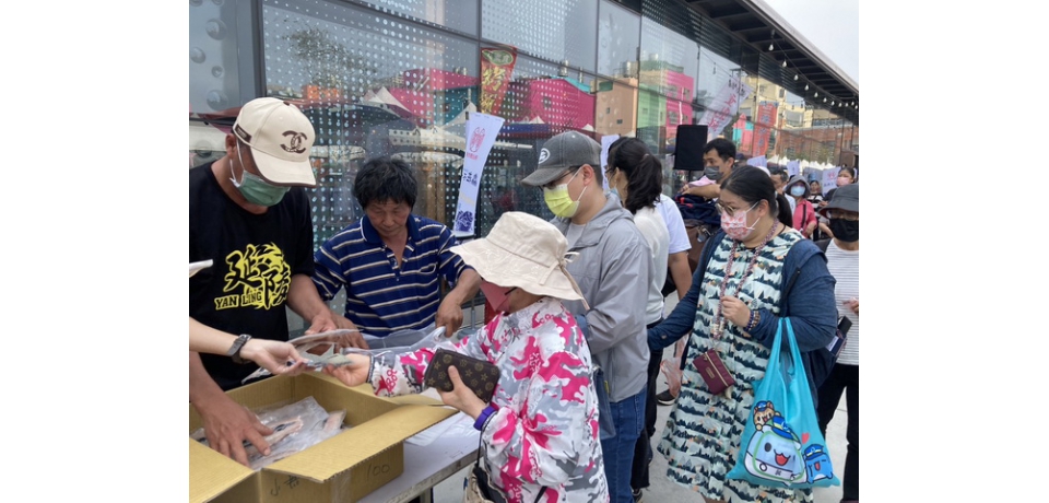 鼓山魚市場「鱻在不一漾」海味市集5/4-5週末鱻漾登場(圖)