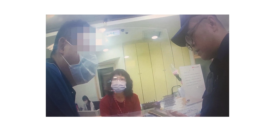 雲林縣男子誤信假廣告入詐騙陷阱 斗南警分局員警行員與警聯手阻詐(圖)