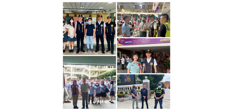 雲林縣警察局少年警察全力維護畢業典禮安全 守護學生美好回憶(圖)