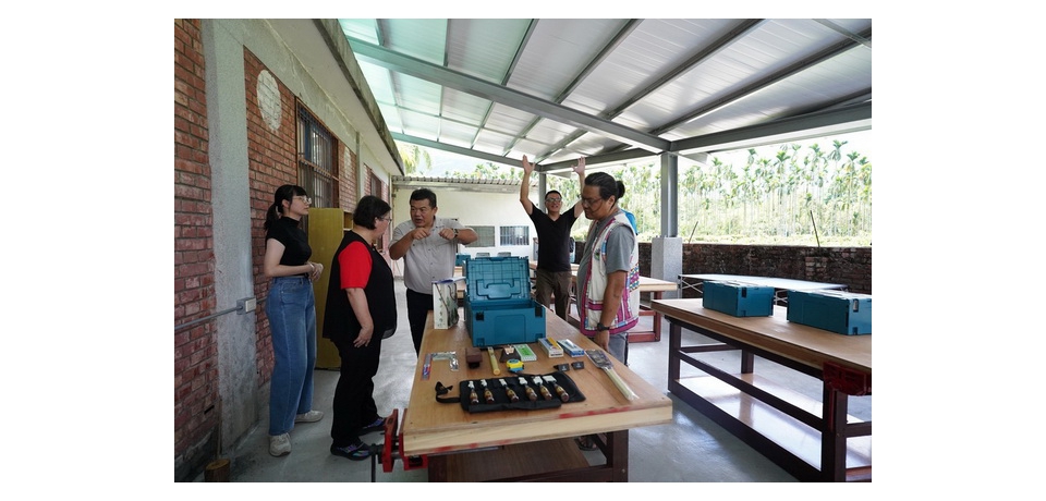 綠色經濟循環不息 丹大部落木工培訓生產基地揭牌啟用(圖)