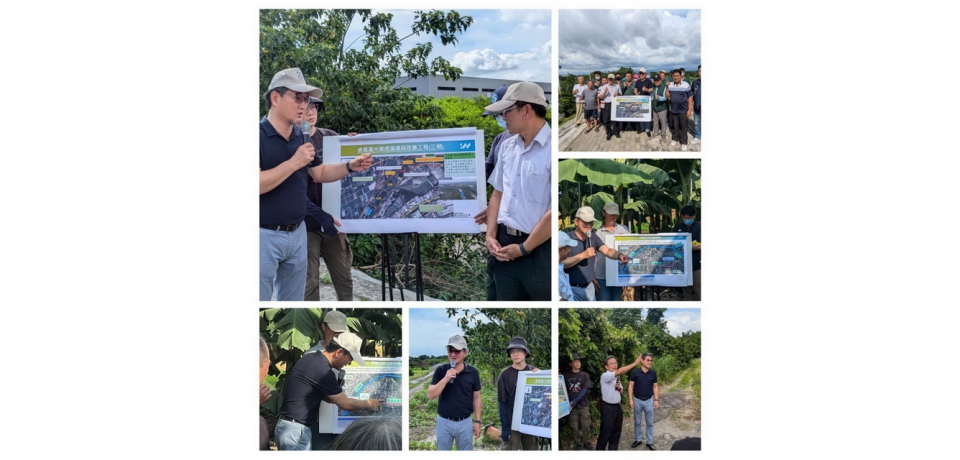 邀第五河川分署會勘河川及排水劉建國盼早日改善居民生活(圖)