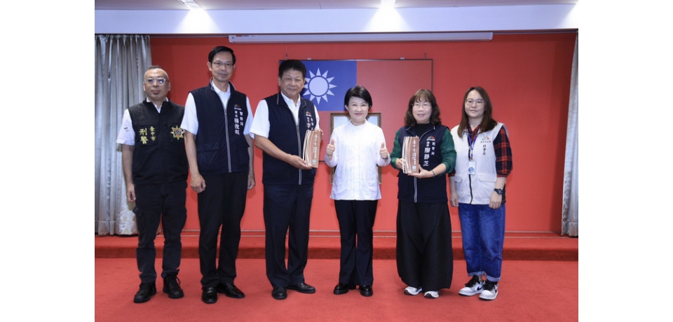建構家暴安全防護網　 台中市政府社會局獲全國唯一績優社政團隊(圖)