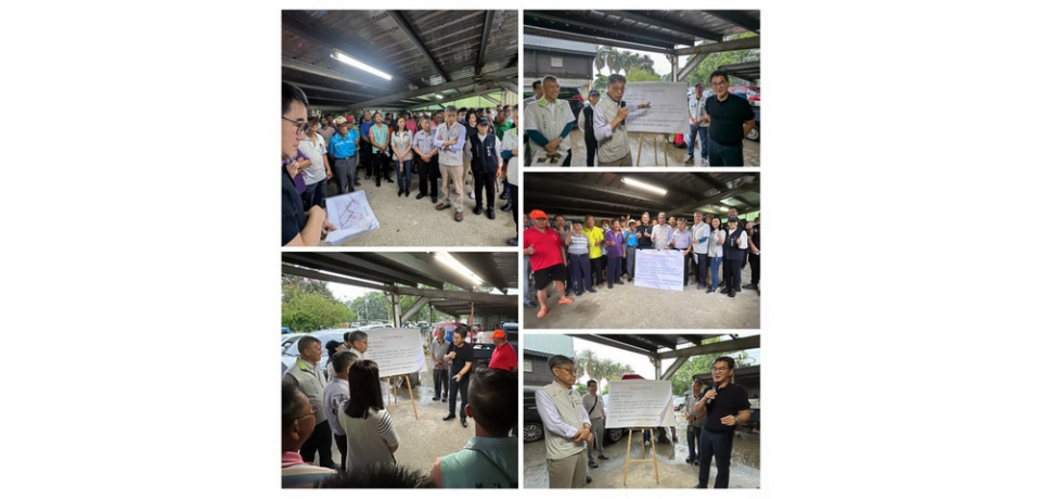 劉建國顧好農水路就是顧好農業與農業部長陳駿季會勘農水路(圖)