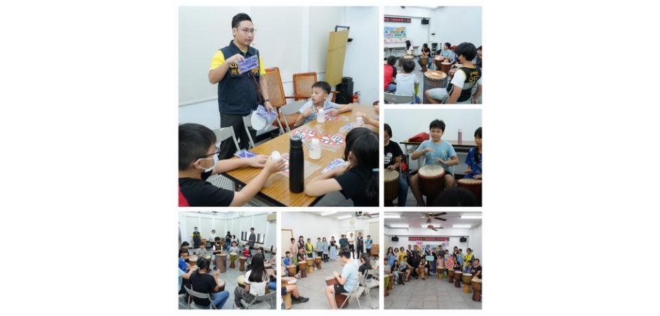 雲林縣「舞動青春　鼓樂齊鳴」雲警帶領少年鼓動風潮(圖)