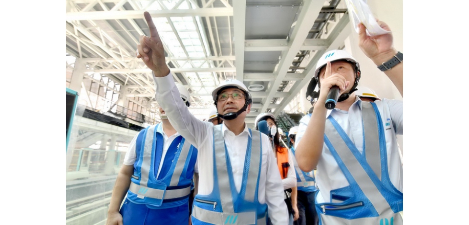侯友宜緊盯捷運三鶯線施工進度 市府團隊力拚2025完工(圖)
