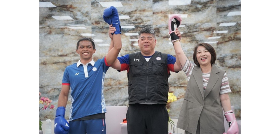 涼山英雄賴主恩出征巴黎奧運 屏東縣長周春米期許為屏東爭光(圖)