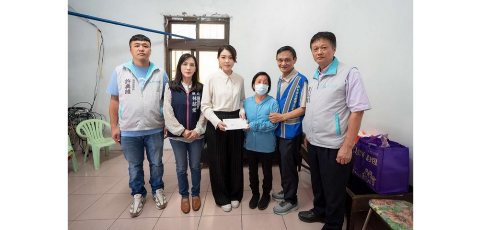 新竹市長高虹安關懷探視原住民急難個案 攜手民間捐贈善款協助弱勢族群(圖)