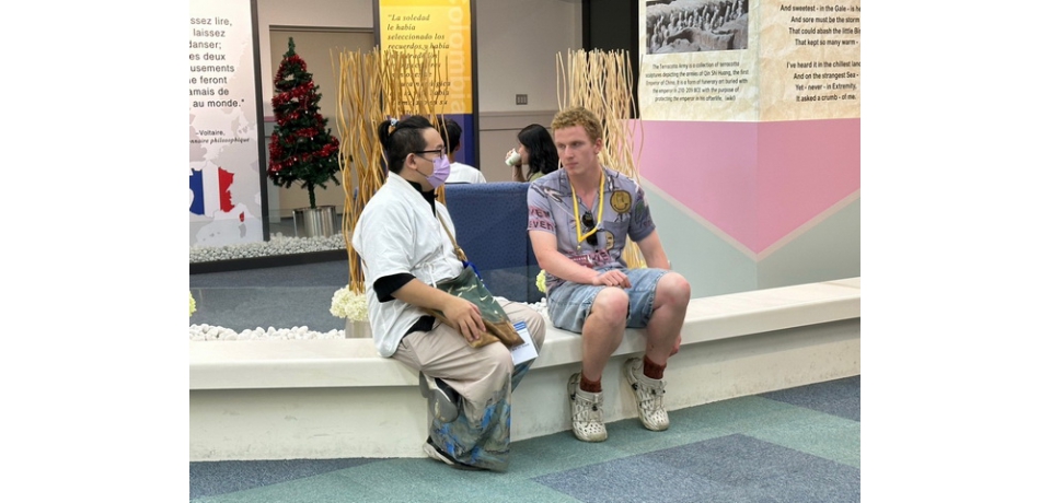 哈佛學生赴暨南大學交流  台美學生文化碰撞(圖)