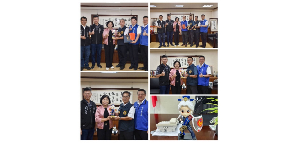 雲林縣長張麗善頒發破案慰勉金 霹靂雲警金牌加身守護鄉親(圖)