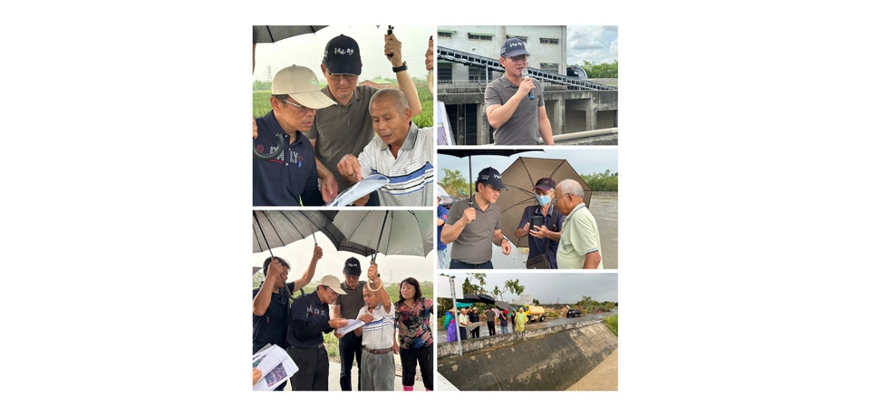 凱米風災災情嚴重 劉建國爭取各方資源積極改善(圖)