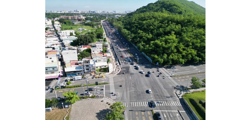 左營區翠華路拓寬工程　開放南下段四車道紓解車流(圖)