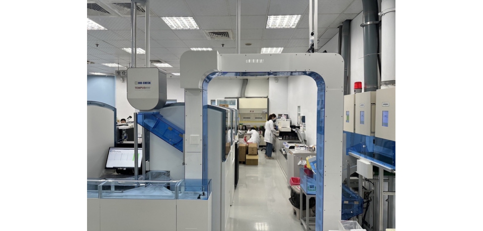 高雄小港醫院檢驗科智慧創新 打造空中天橋輸送系統(圖)