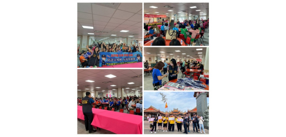 雲林縣警察局跨宗教同行 海清宮入鄉入里識詐宣導(圖)