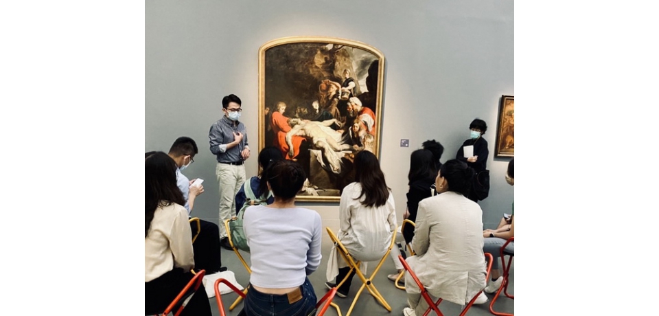 從「看」到「看到」醫師跨出診間走入美術館 帶領醫學生培養觀察力及同理心(圖)