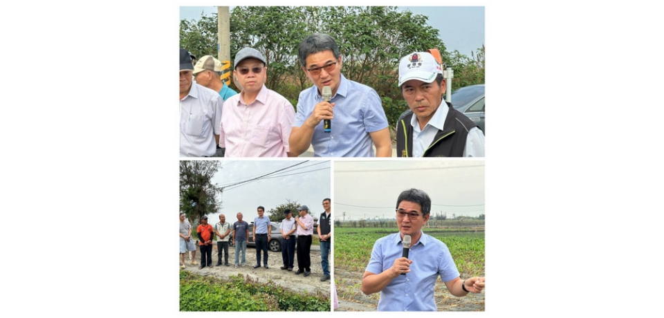 山陀兒重創雲林農作 立委劉建國邀農業部會勘並啟動救助(圖)