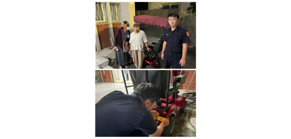 婦人來台探親迷路  雲林縣大埤分駐所警協助返家(圖)