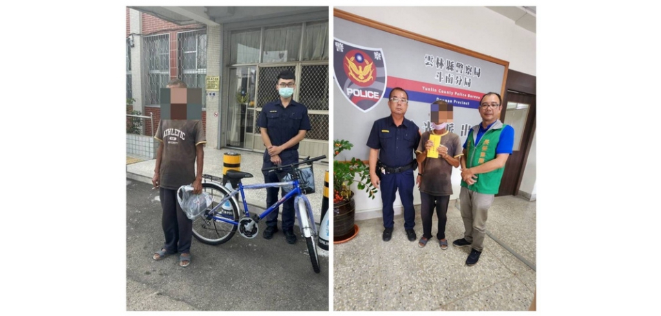 雲林縣新光派出所警助弱勢民眾渡難關  通報基金會急難救助(圖)