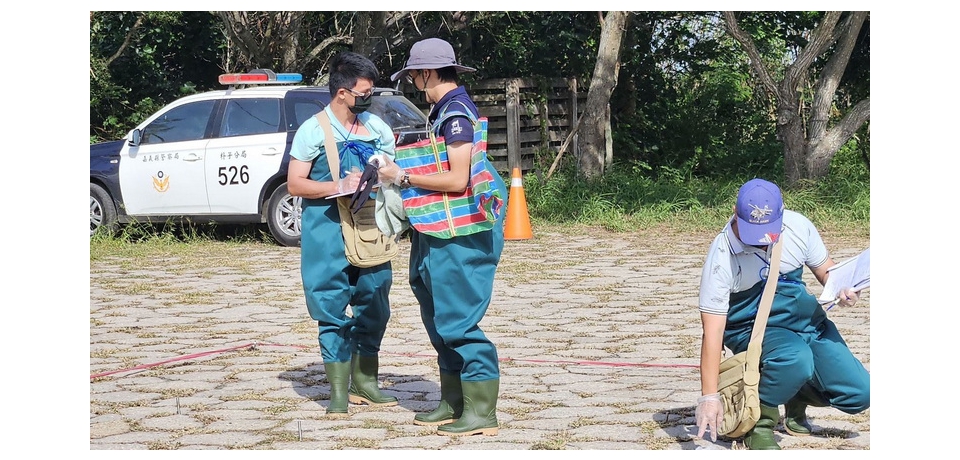 嘉義縣政府辦黑面琵鷺棲地巡護、救傷演練 候鳥安心來嘉度冬(圖)