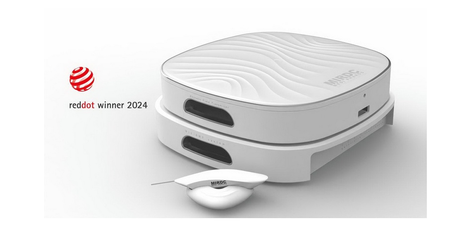 金屬中心結合美學與科學-精準電磁定位追蹤技術 榮獲2024德國reddot產品設計獎(圖)