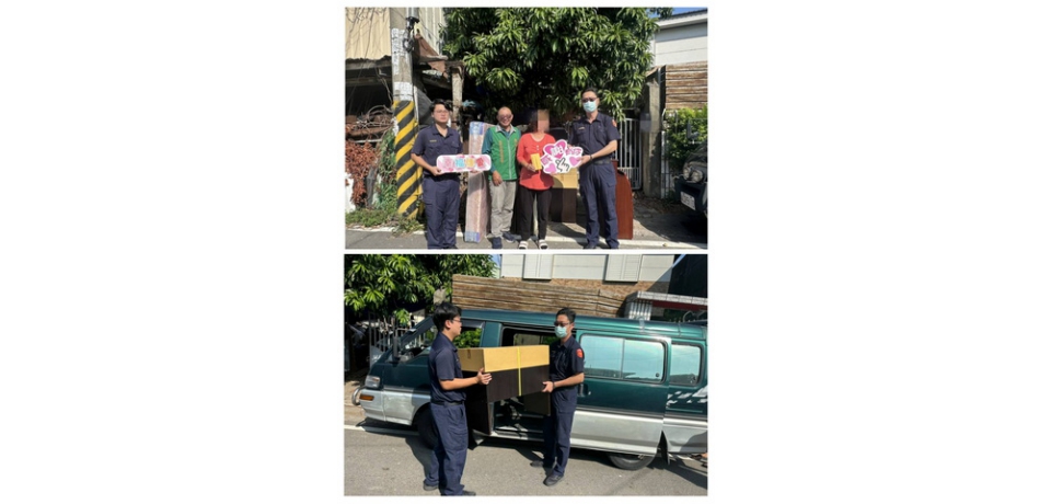 居住環境艱困 雲林縣警助低收入家庭獲得急難救助(圖)