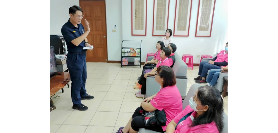 南投縣政府與電臺合辦「媒體識讀」營  草屯警分局長親身宣導識詐(圖)